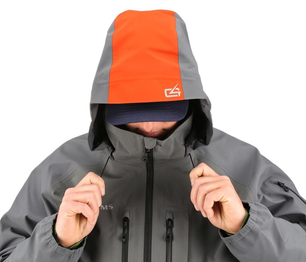Simms G4 PRO Wading Jacket Hood Front Simms G4 PRO Wading Jacket Hood Front